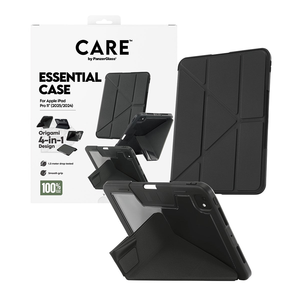 CARE by PanzerGlass® Essential Case Schwarz iPad Pro 11